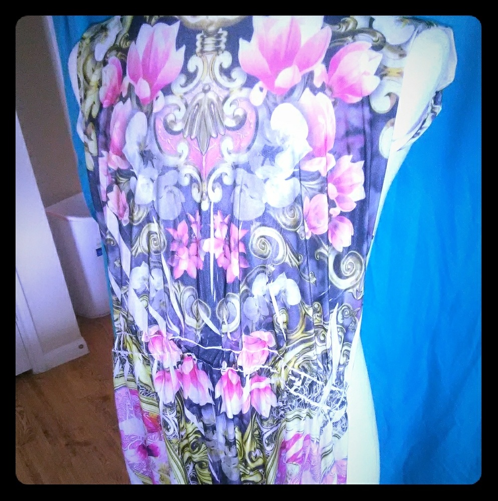 Divine Doll Size 2X Floral Short Romper